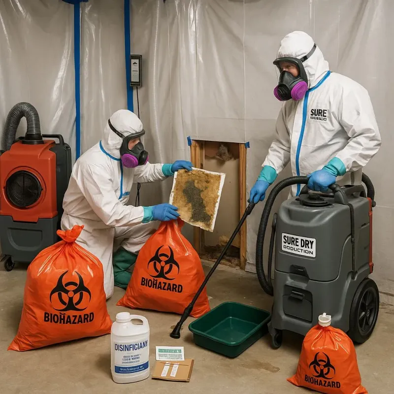 Contaminated Water Handling Protocols process in Williamsburg, VA