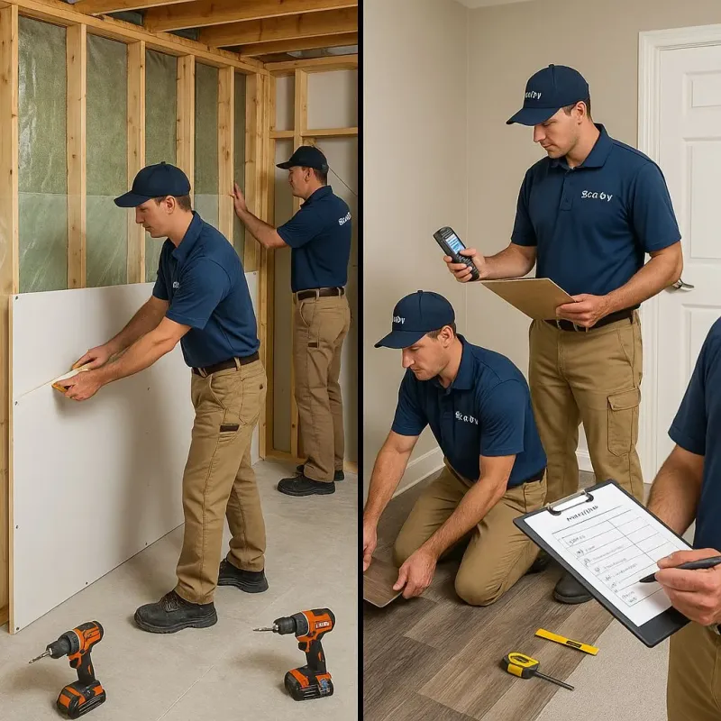 Repairs and Reconstruction process in Williamsburg, VA