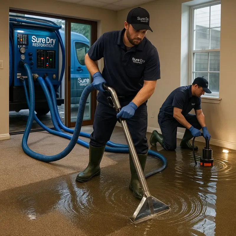 Water Extraction and Removal process in Williamsburg, VA